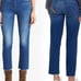 Mother denim the mid rise dazzler ankle fray in squeeze it