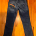 Mother denim the mid rise dazzler ankle fray in squeeze it
