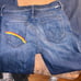 Mother denim the mid rise dazzler ankle fray in squeeze it