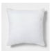 5pc Full/Queen Woven Waffle Stripe Comforter Set White - Threshold New
