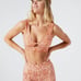 L*Space Printed Do The Twist Bra