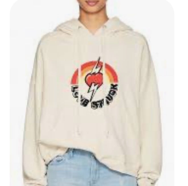 Re/Done Love Struck hoodie XS