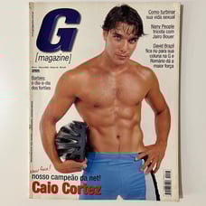 G Magazine Brazil - Mar 2003, RARE Gay Magazine, Gorgeous Latin Men, Collector's