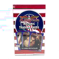 1991 Americana Historic Trading Card Box Starline Factory Sealed 36 Packs Vtg
