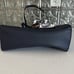 Trina Turk Handbag Navy Blue Floral Structured 13x10 inches Attached Wallet