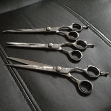7.5 Haircutting Scissors Brand New with two tweezers