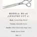 7.5 Haircutting Scissors Brand New with two tweezers