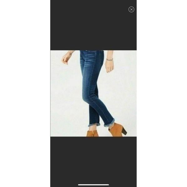 Lucky Brand Lolita Super Skinny Frayed Raw Hem Jeans Size 4
