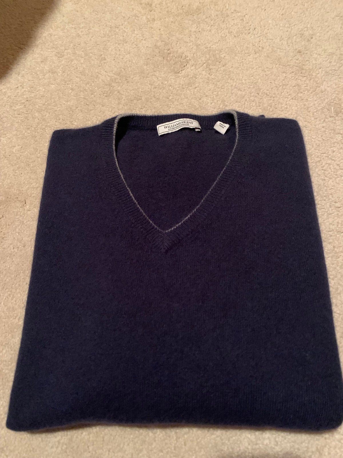 Williams & Kent Worsted Cashmere Sweater