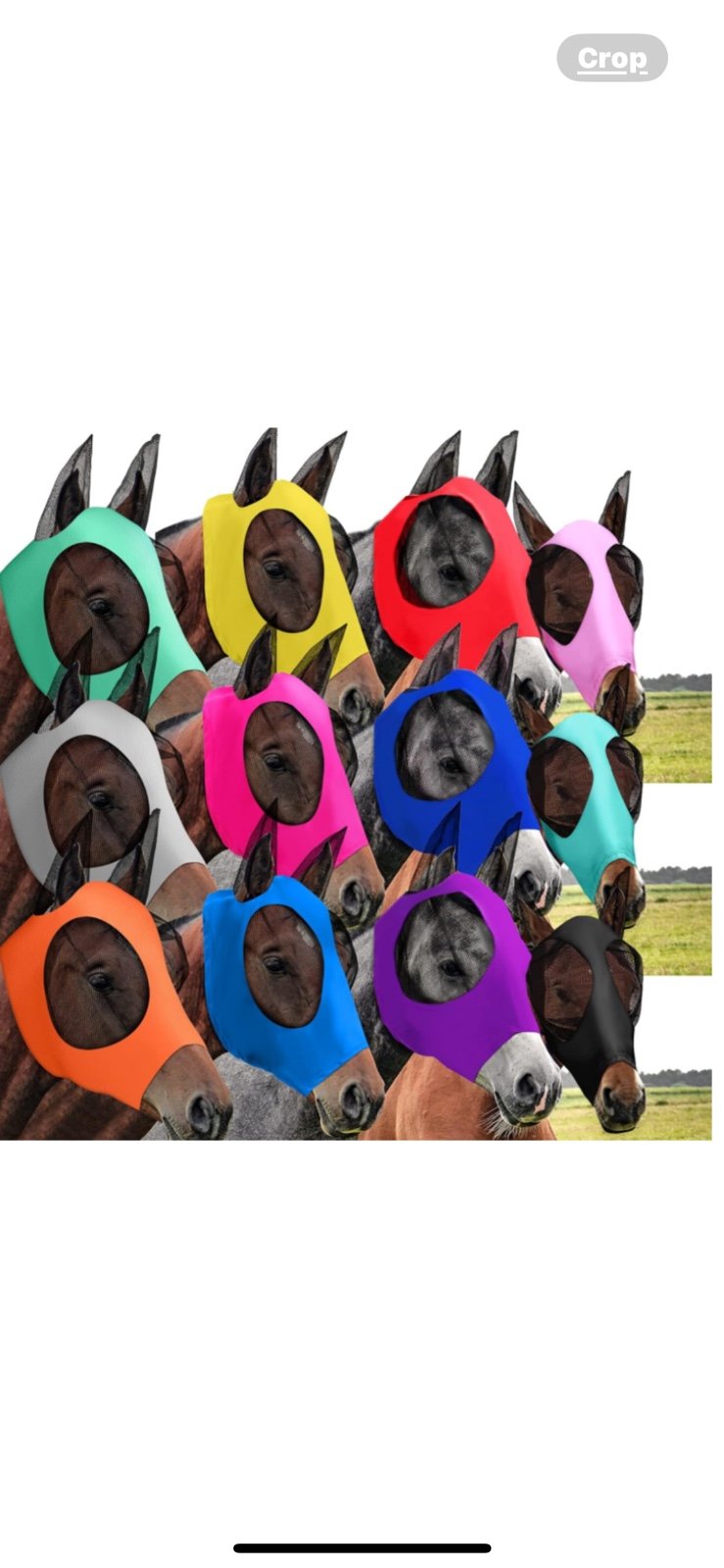 New Horses fly masks