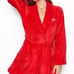VICTORIA'S SECRET COZY RED ROBE NEW