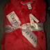 VICTORIA'S SECRET COZY RED ROBE NEW