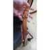 Dooney Bourke Drawstring Bucket Bag Navy Brown All Weather Leather USA VTG