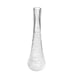 Vintage 20” Tall Hand Blown Spiraled Clear Glass Vase
