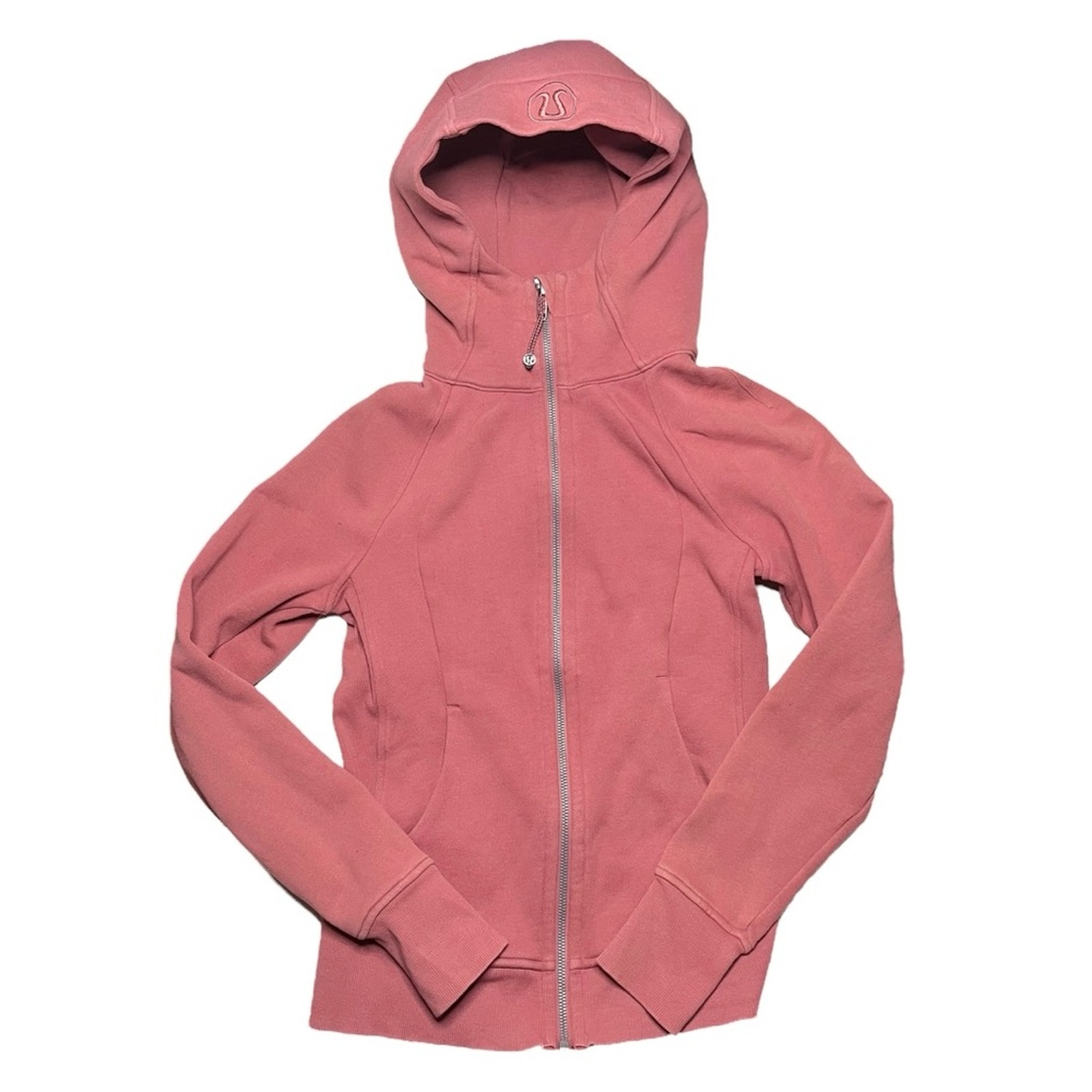 Lululemon Scuba Hoodie Light Cotton Fleece Brier Rose