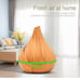 Long-lasting aromatic air humidifier