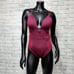 Kenneth Cole Wonder Sexy Solids Mesh Inset Push Up Tummy Control 1pc Swimsuit