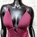 Kenneth Cole Wonder Sexy Solids Mesh Inset Push Up Tummy Control 1pc Swimsuit