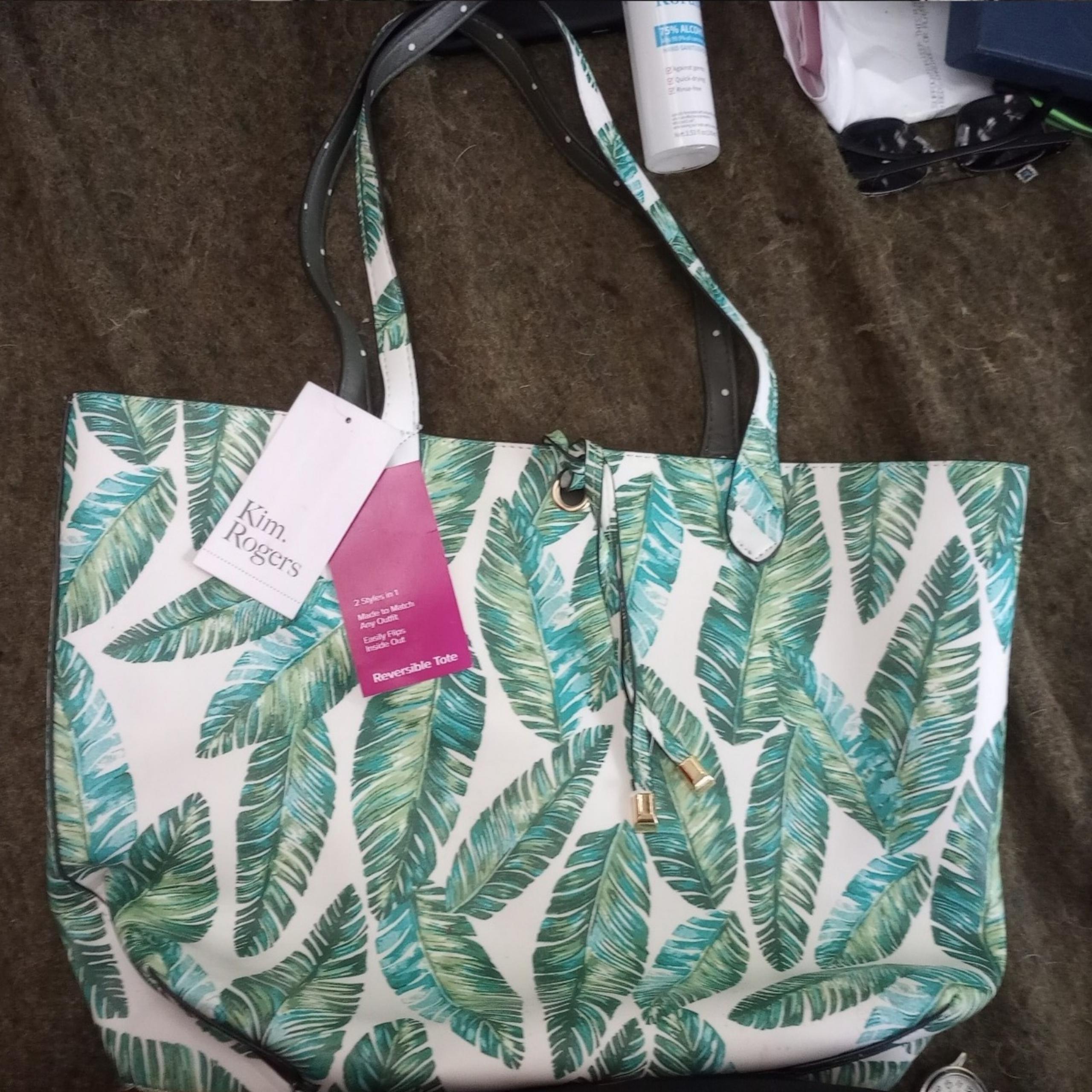 Kim Rogers Reversible Tote NWT