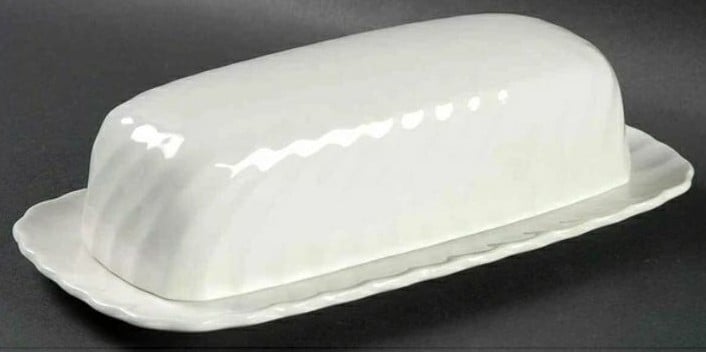 Regency 1/4 lb Covered Butter Dish