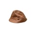 Misa harada Leather Brown Lady Hat Size P Made In England