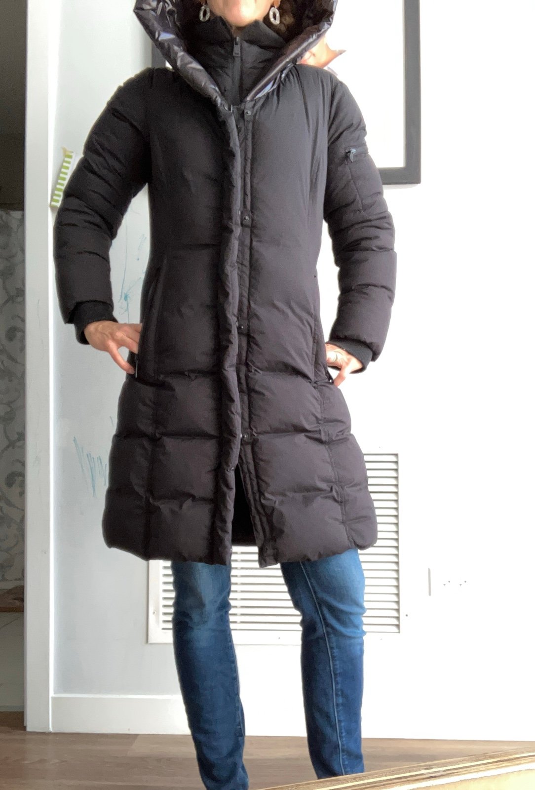 Black Puffer Coat