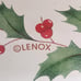 Lenox Holiday Dimension Tea Kettle with Wooden Handle & Knob