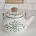 Lenox Holiday Dimension Tea Kettle with Wooden Handle & Knob