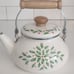 Lenox Holiday Dimension Tea Kettle with Wooden Handle & Knob