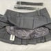 Kolly Y2K Pleated Double Belt Bottom Skirt Sz Medium NWT