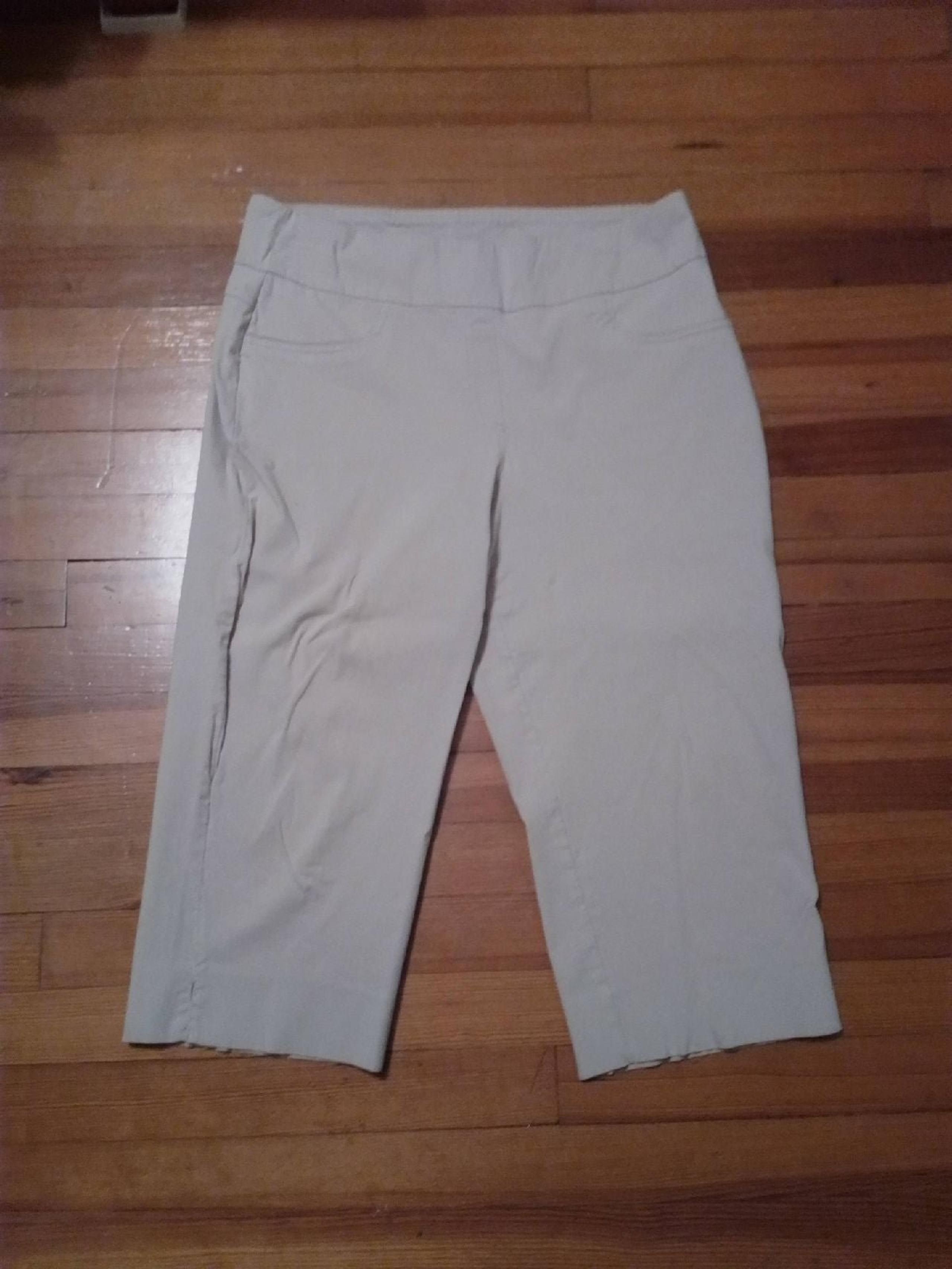 RUBY Rd. FAVORITES 'Cropped' Pants; "Special 'LOW' Price"; Size: XL
