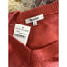 NWT Madewell Lightweight Double V-Neck Sweater in Lipstick Size S Nordstrom