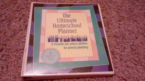 Homeschool full year curriculum planner