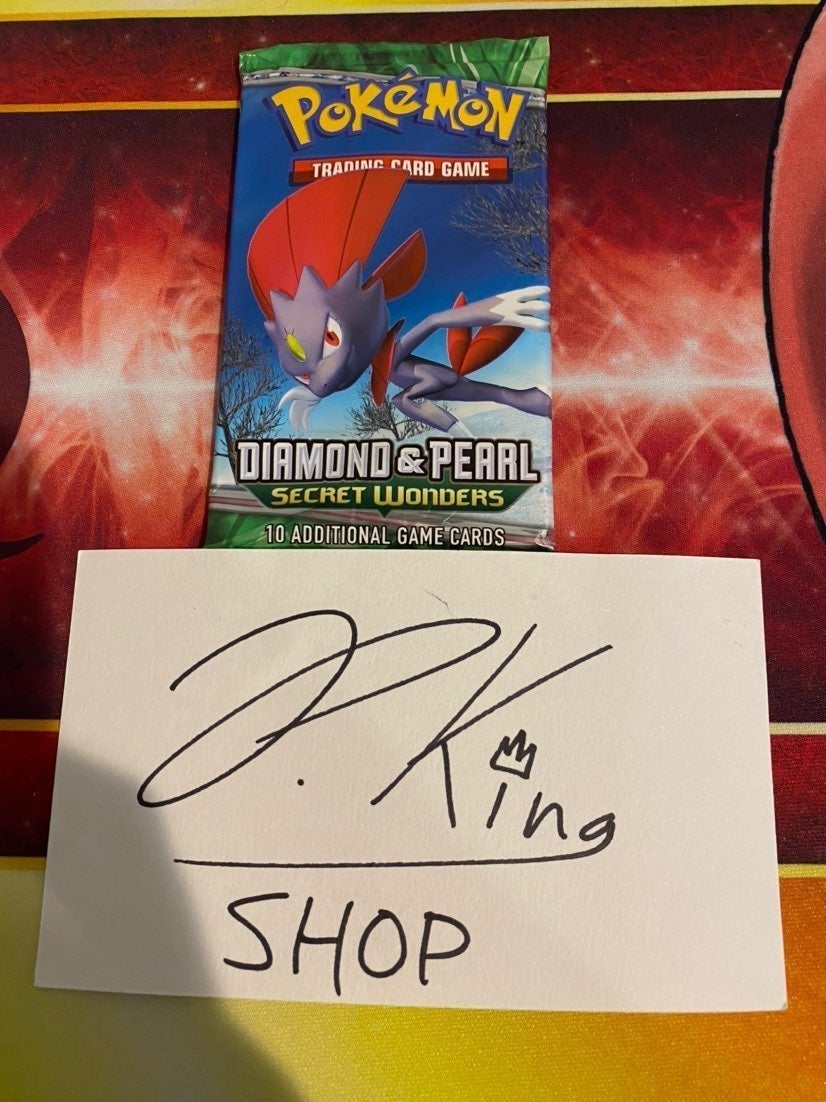 Pokemon Diamond Pearl Secret Wonder Pack
