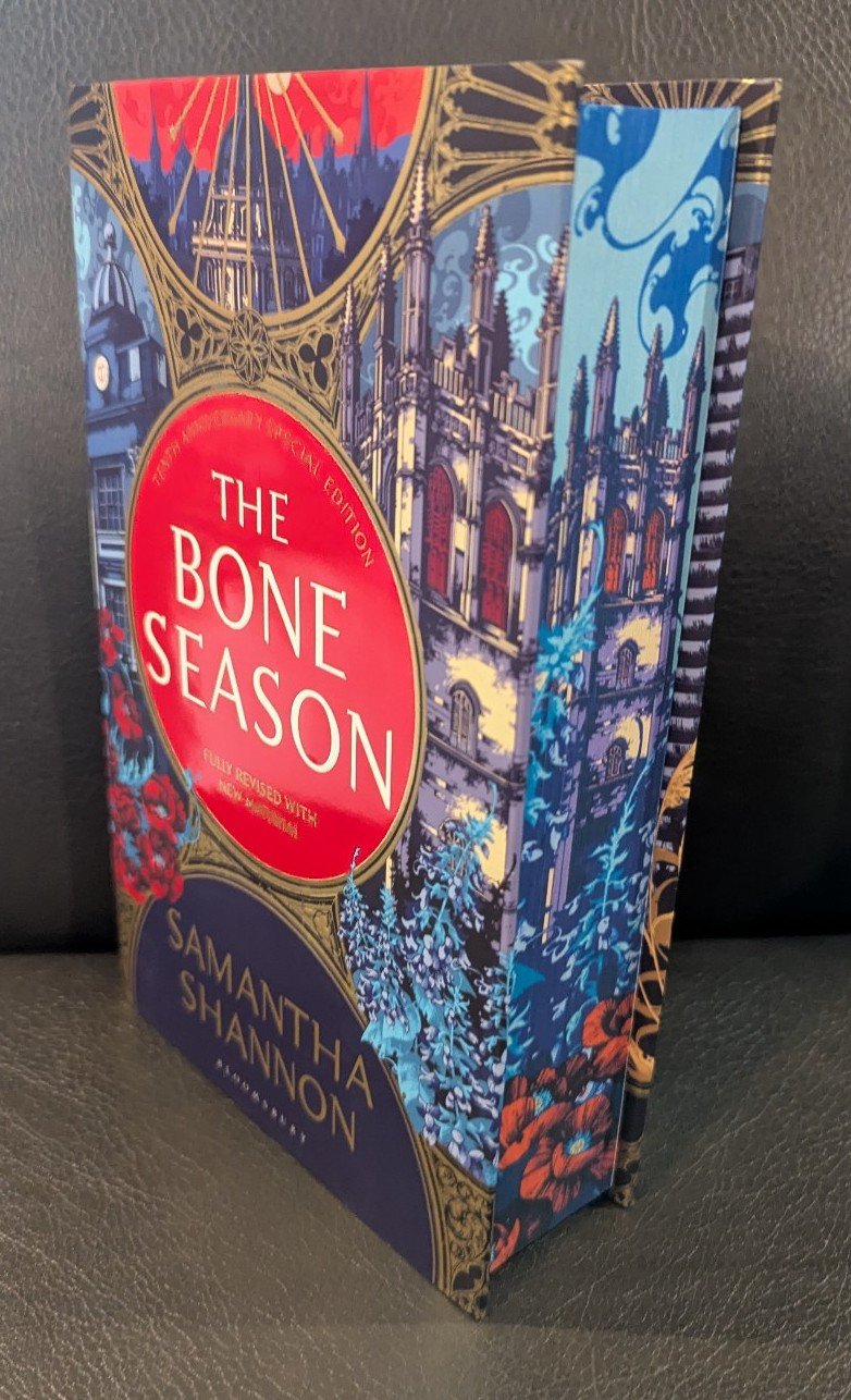 Broken Binding The Bone Season Signed Digital Edges Embossed Endpapers