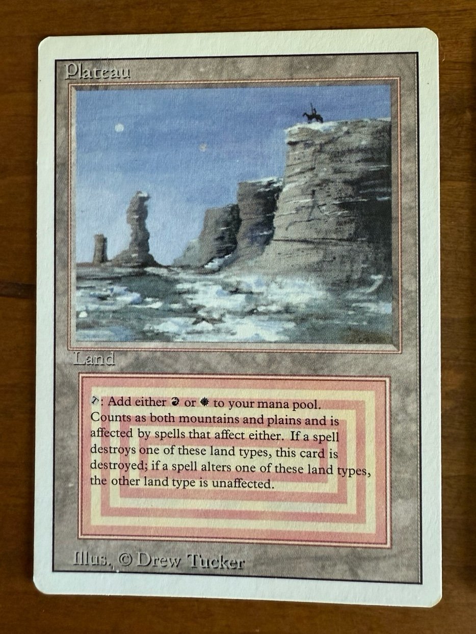 MtG: Revised Edition (3ed.) 6 (six) Dual Land Cards