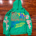 Homme Femme X Kool Kiy LA Riots Hoodie Green