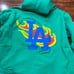 Homme Femme X Kool Kiy LA Riots Hoodie Green