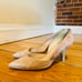 J.Crew Dulci Suede Kitten Heels in Kraft Brown Tan Neutral Taupe Pumps Size 8.5