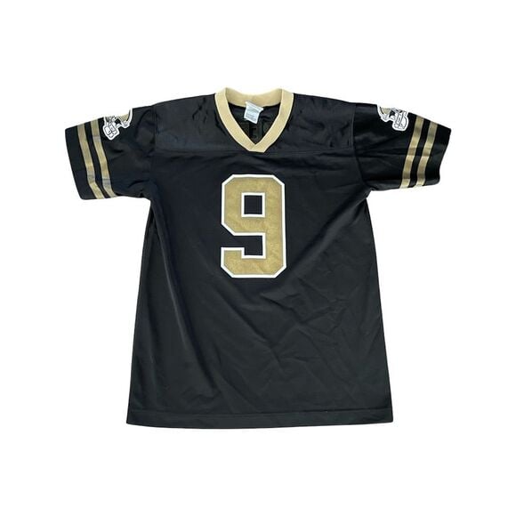 Drew Brees #9 New Orleans Saints Youth Jersey Black Size XL NFL