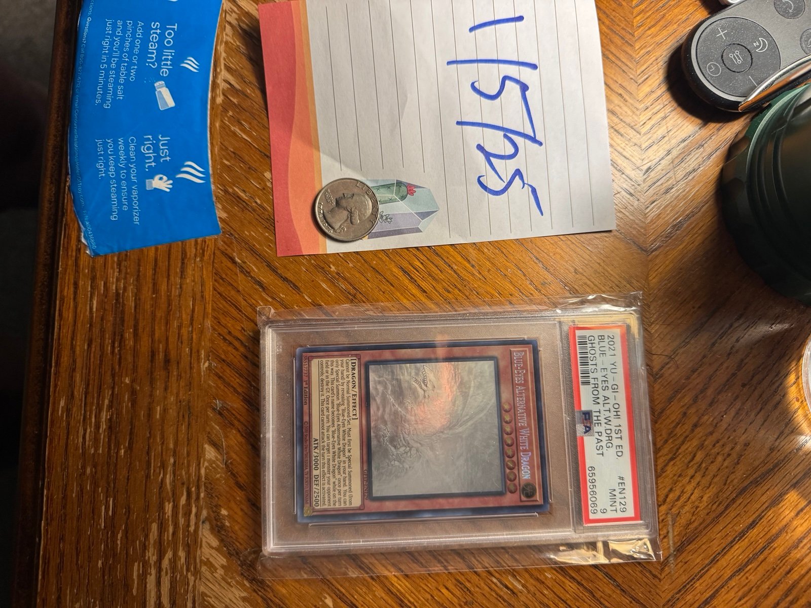 Blue eyes alt white dragon ghost rare