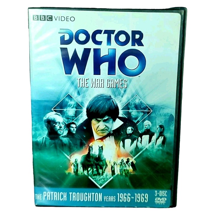 Doctor Who Dr. Who The War Games Vintage Dvd 2009 3 Discs Collectible No. 50