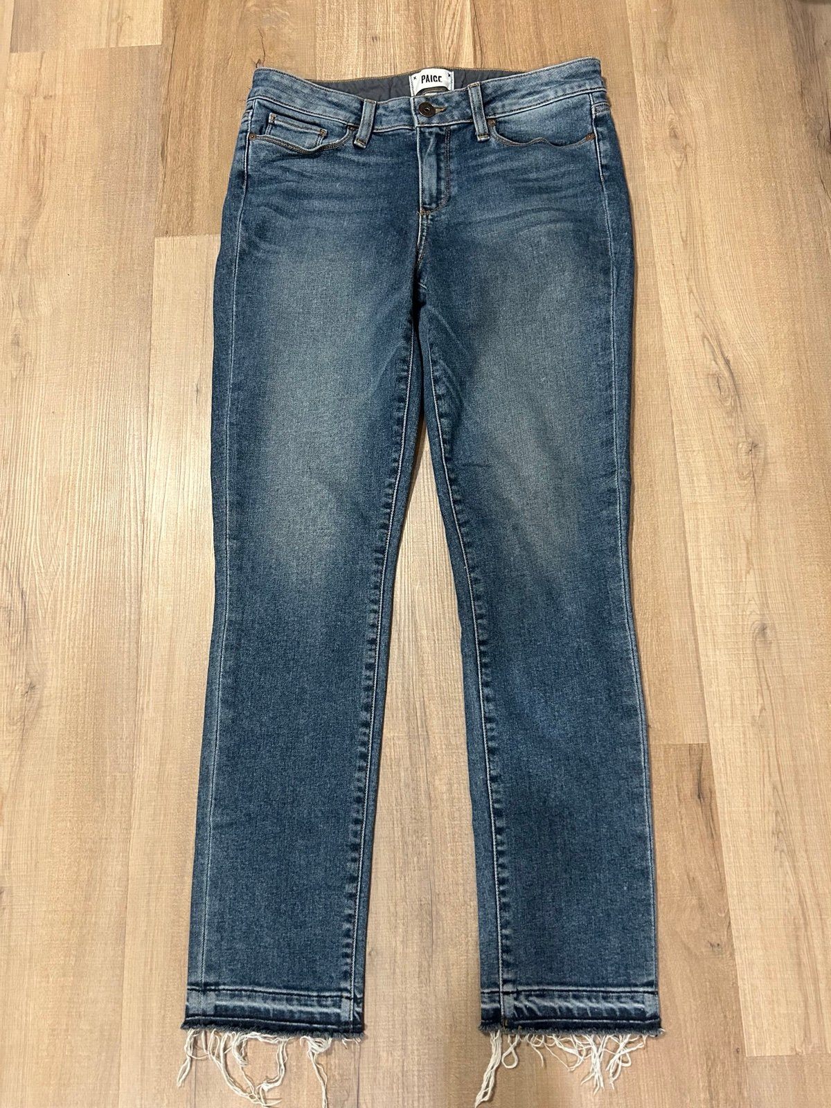PAIGE SKYLINE ANKLE PEG SKINNY JEANS