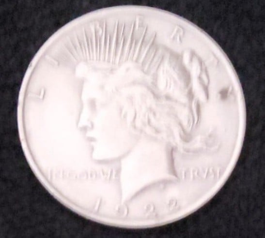 1922 PEACE DOLLAR