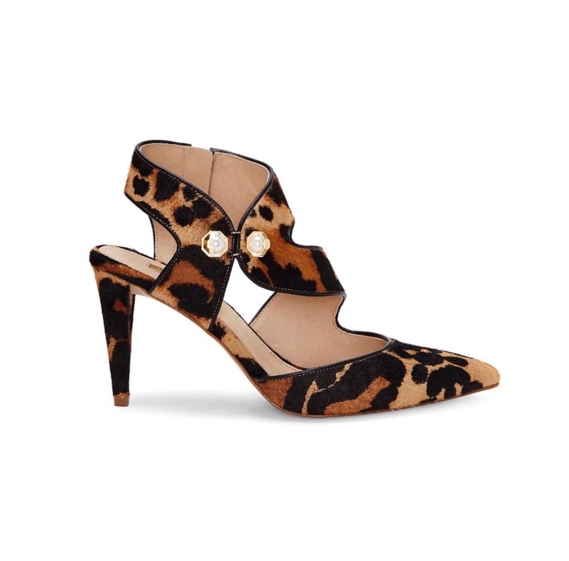 Louise et Cie Calf Hair Pumps