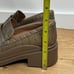 NEW Cole Haan Women's Westerly Loafer Slip-On Irish Coffee Croc Print Leather