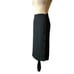 JOSEPH black doble button pencil midi skirt size 40 - US 8