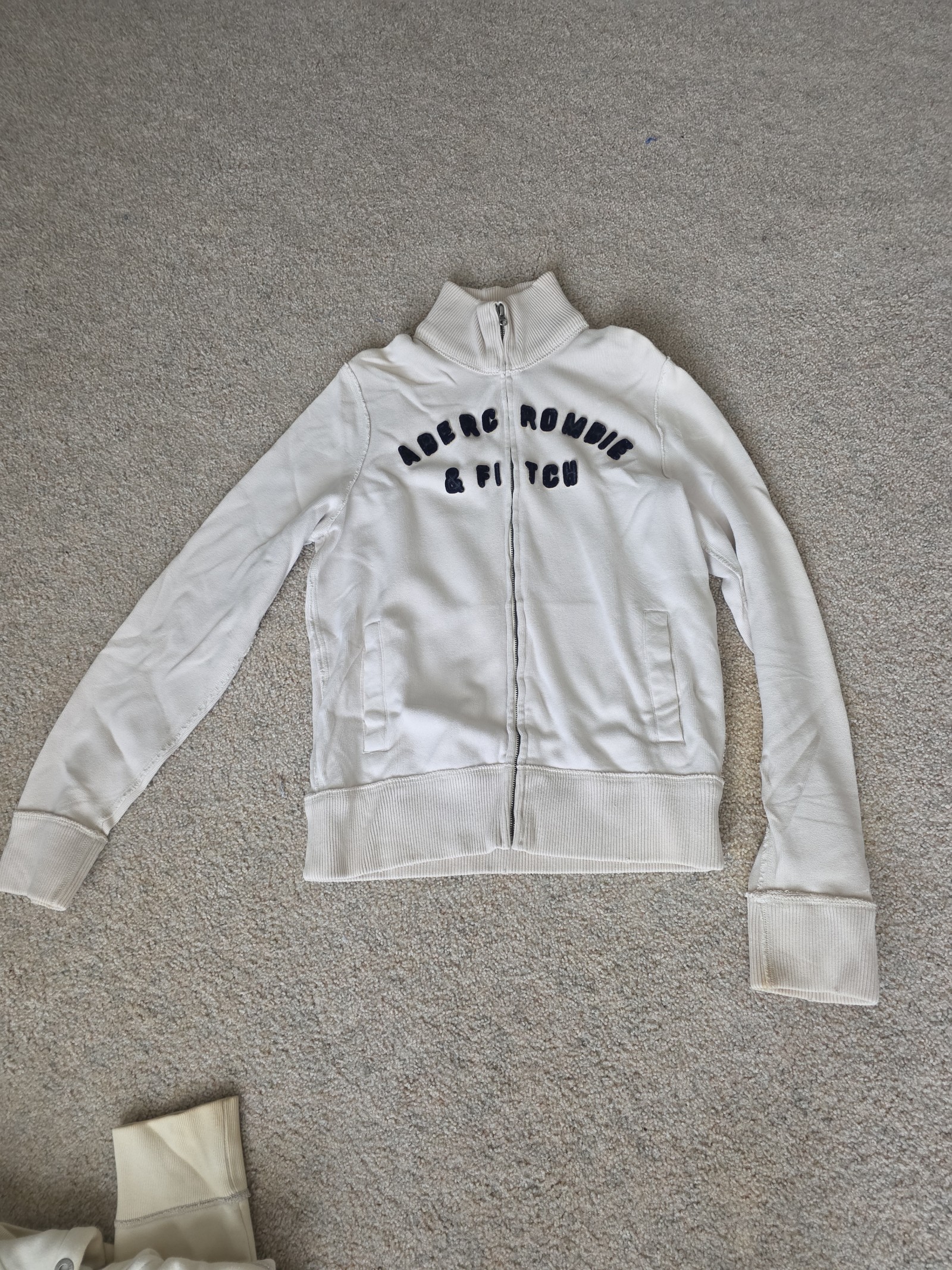 Mens vintage Y2K Abercrombie zip jacket L