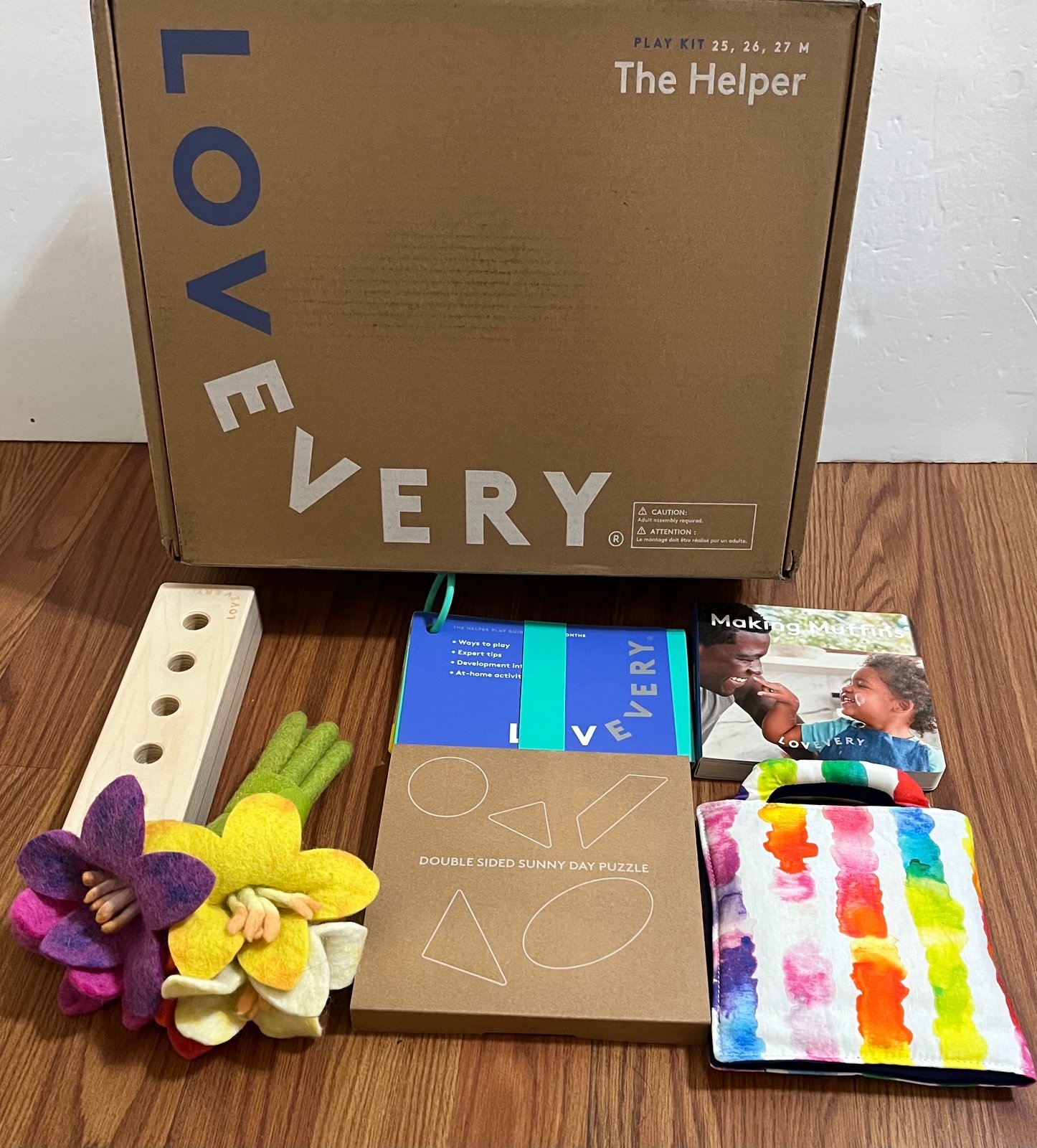 Partial Kit Lovevery from the Helper Play Kit for 24, 25, 26 months