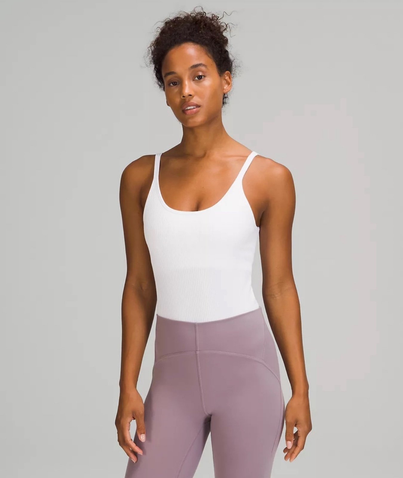 Lululemon Ebb to Street Bodysuit NWT 6 White